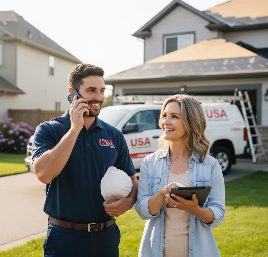 USA Roof Repair Experts customer support in East Tawas